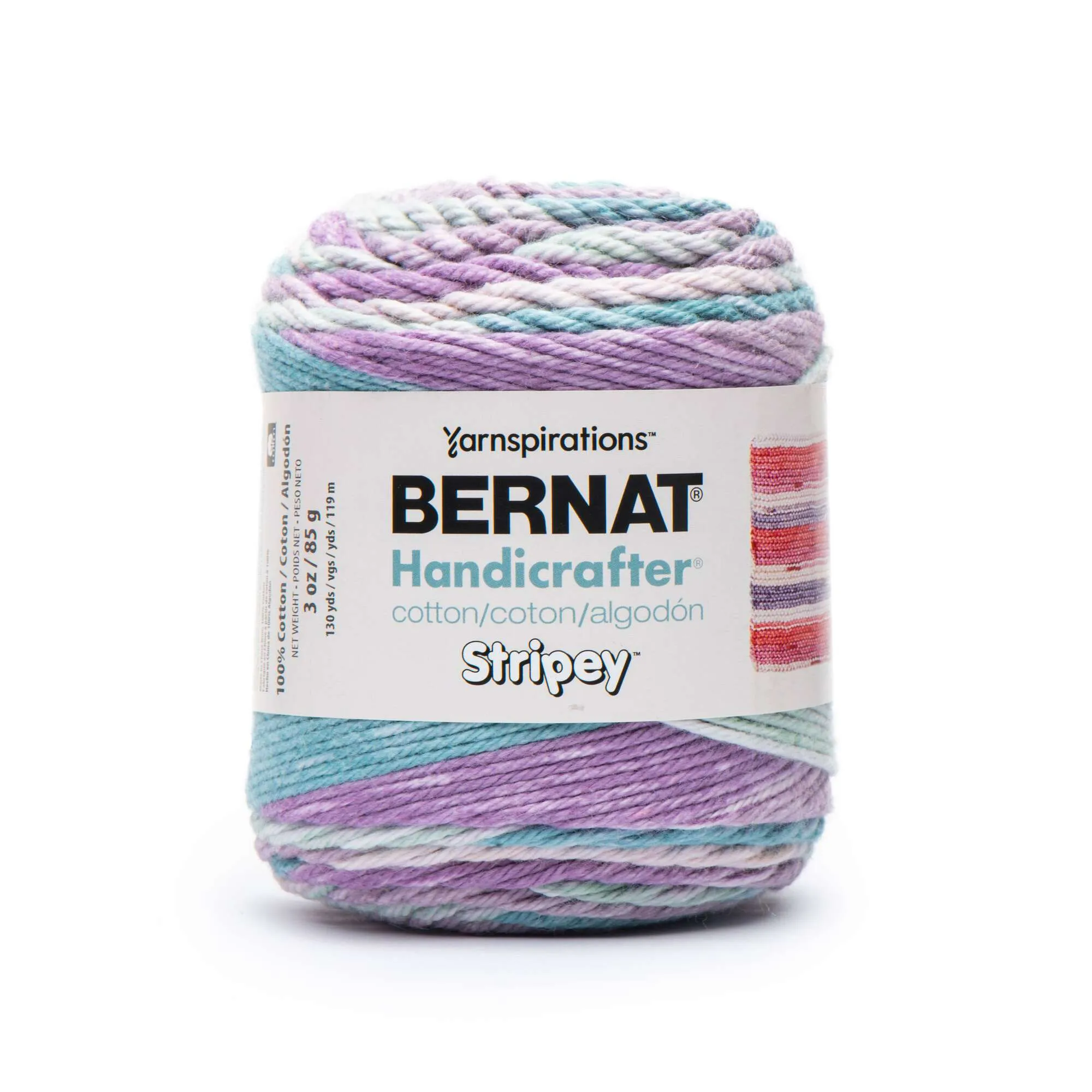 Bernat Handicrafter Stripey Yarn - Discontinued  Shades