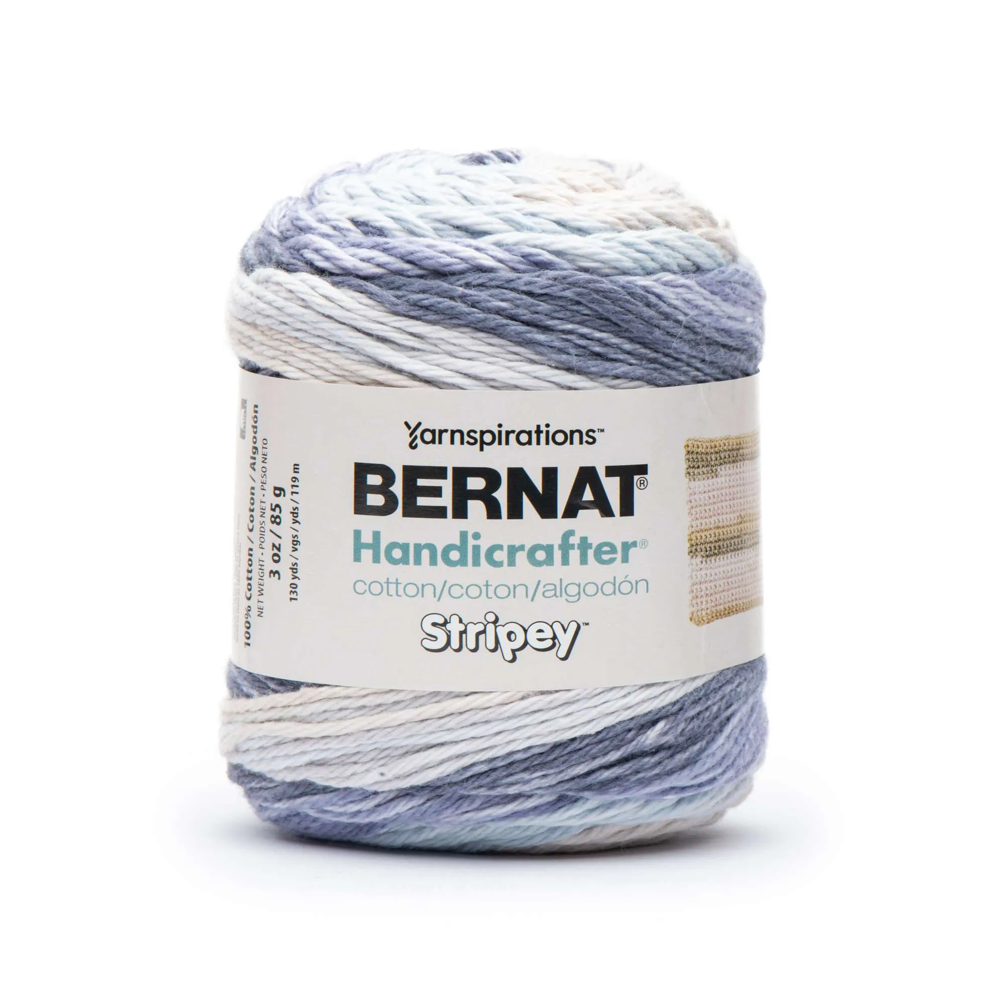 Bernat Handicrafter Stripey Yarn - Discontinued  Shades