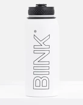 BIINK Stainless Steel 1L Water Bottle - Crisp White