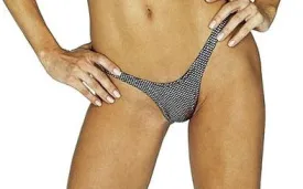 Clearance Sale: Elegant Women's Foil Dot Bikini 2 Pc Set