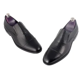 Formal shoes / 100% genuine leather -black -8157