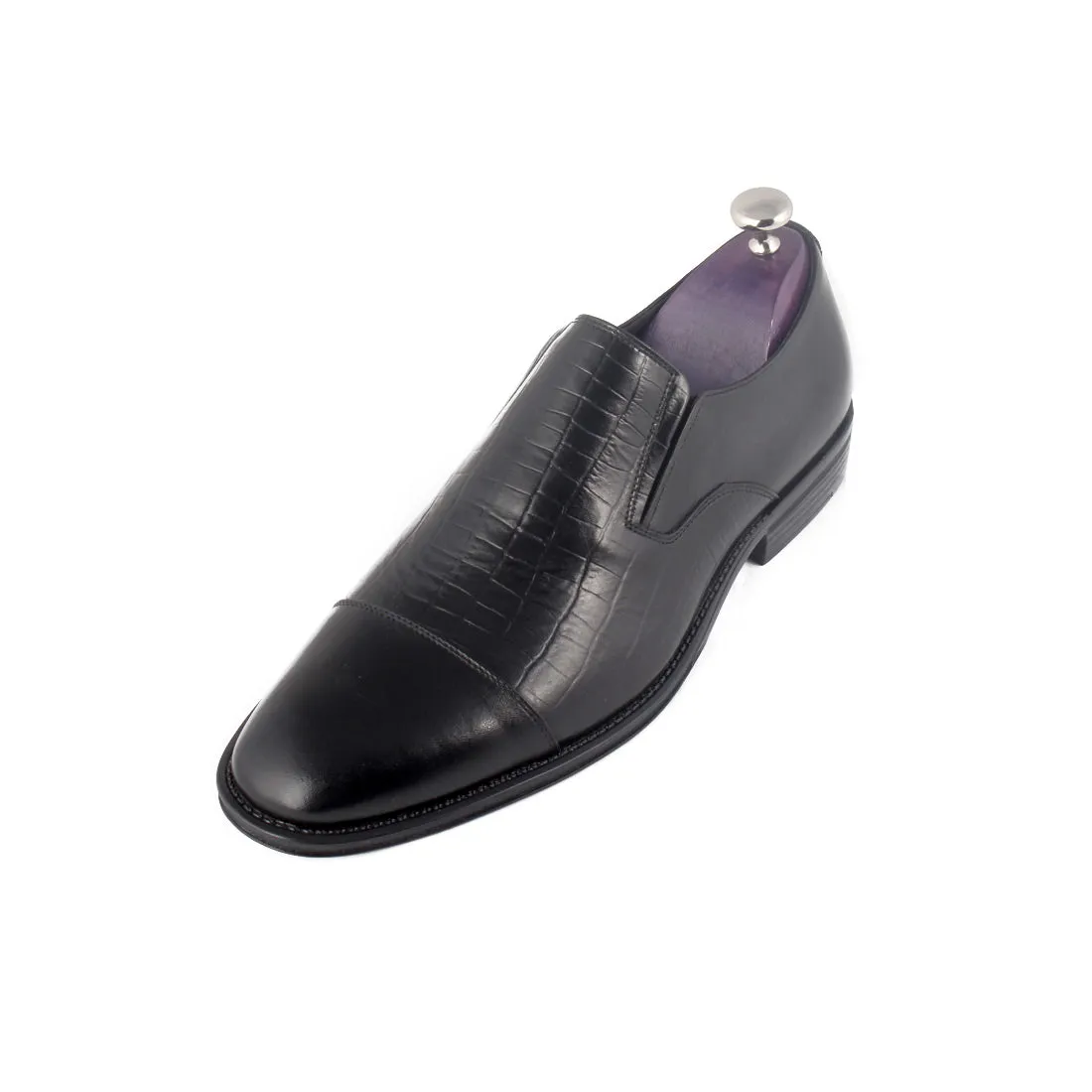 Formal shoes / 100% genuine leather -black -8157