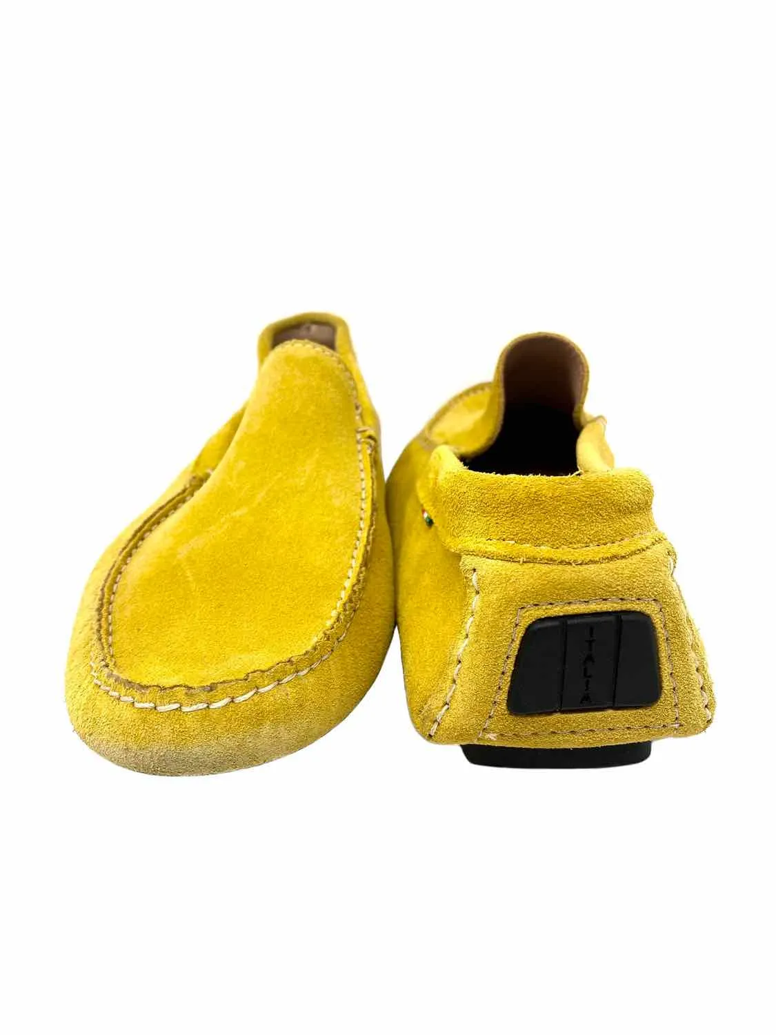 LAS Men's Yellow Moccasin Shoe Size 44/10 Loafers