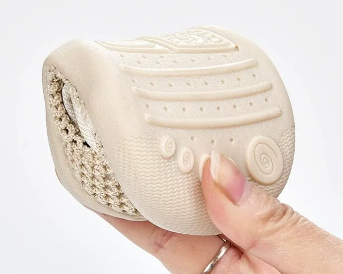 Lucky Smiley Mesh First Walker Sneakers