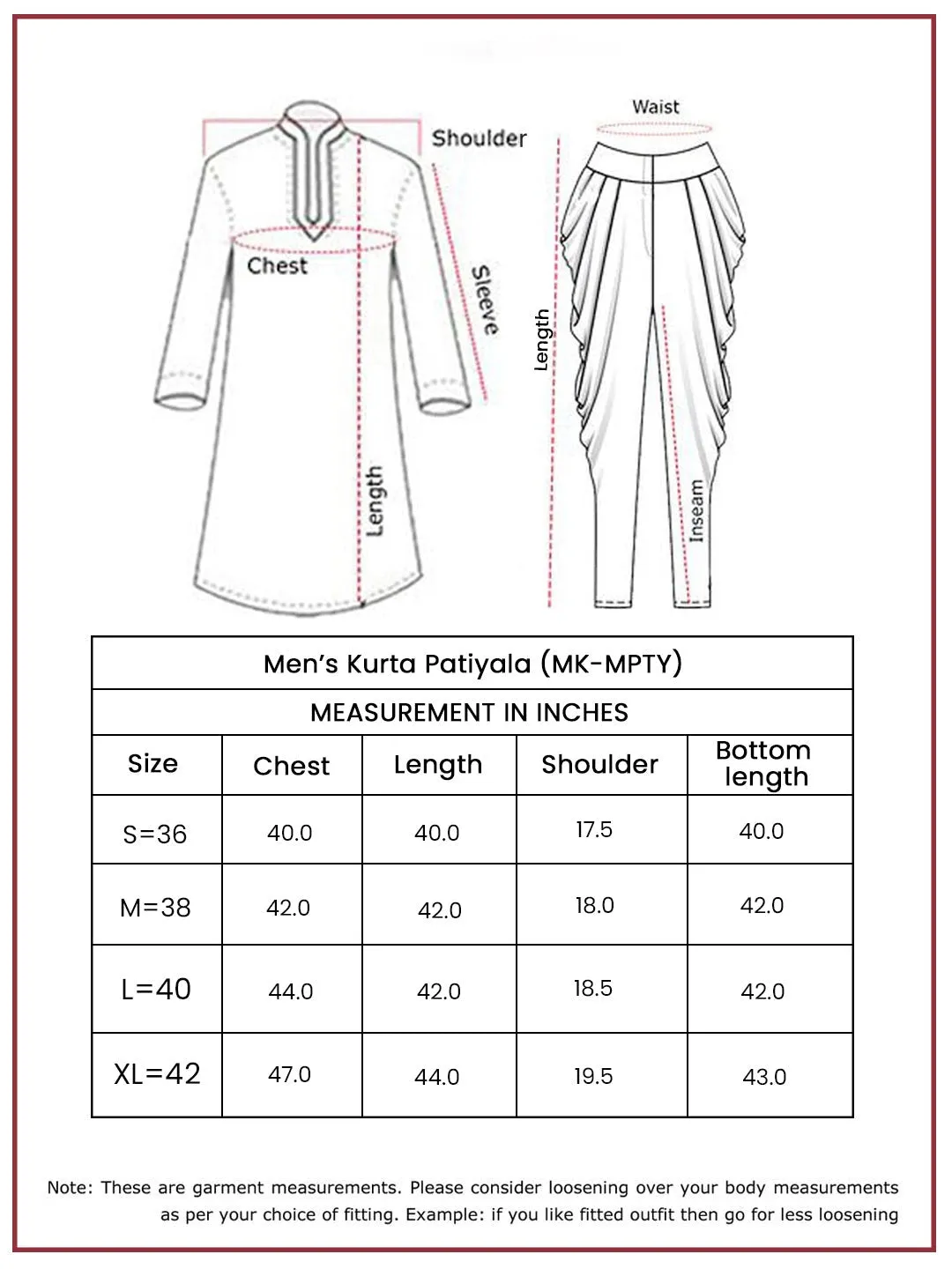 Men's Black Rayon Kurta & Patiala Set