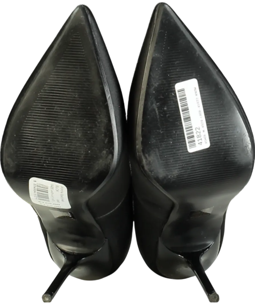 Mint Velvet Black Court High Heels UK 8 EU 41 👠