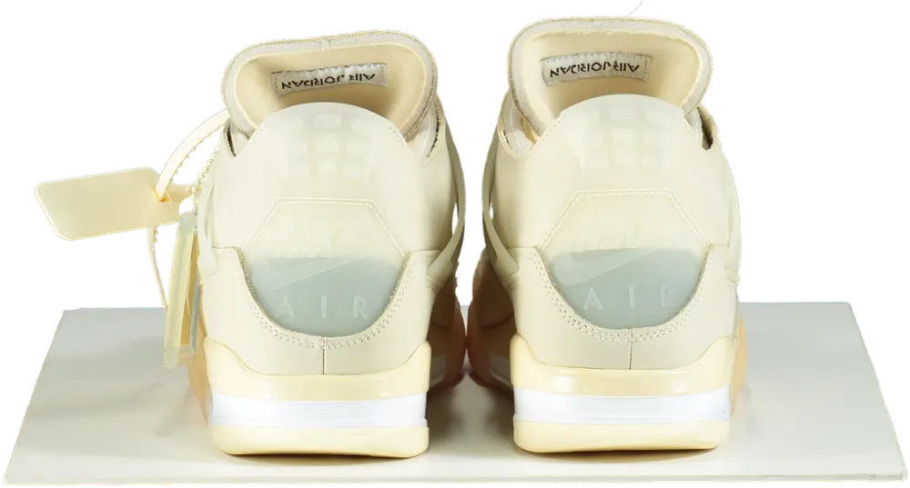 Nike CV9388 Off White Sail Air Jordan 4 Retro SP Trainers UK 9.5👟