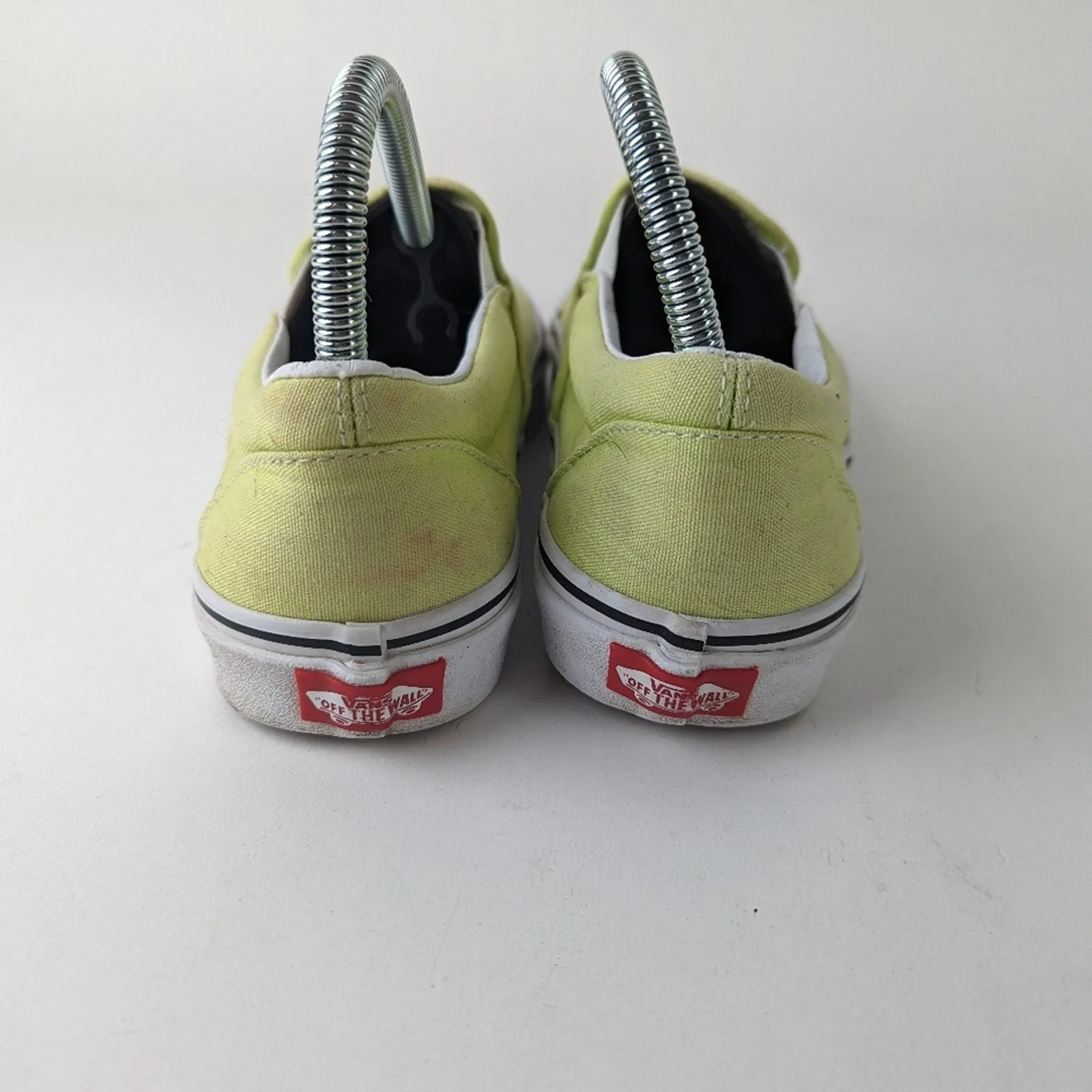 Vans Lime Green Loafers 6.5/8
